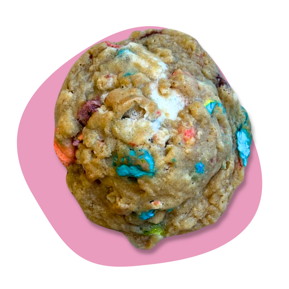 Lucky Charms Marshmallow Cookie