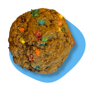 Frosted Mini Wheats Pumpkin M&M's Cookie